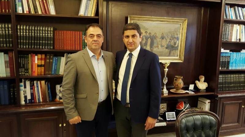 Συναντήσεις του Υφυπουργού Αθλητισμού με τους Τομεάρχες Αθλητισμού στο πλαίσιο της διαβούλευσης του Σχεδίου Νόμου και πρόσκληση στους βουλευτές της Επιτροπής Μορφωτικών Υποθέσεων για το Ελλάδα – Βοσνία